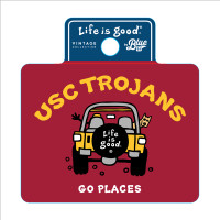 USC Trojans Life Is Good Jake Sticker